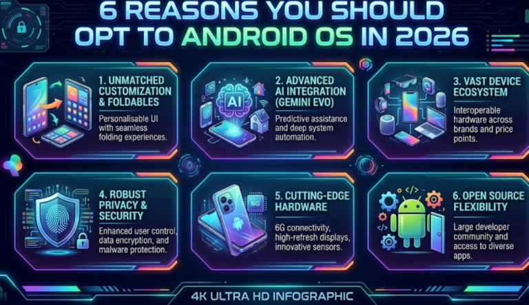 6 Reasons You Should Opt to Android OS in 2026