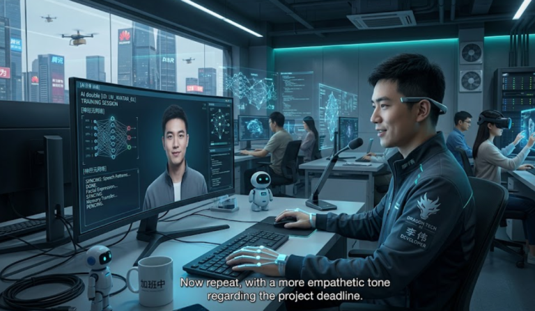 Chinese tech workers are starting to train their AI doubles